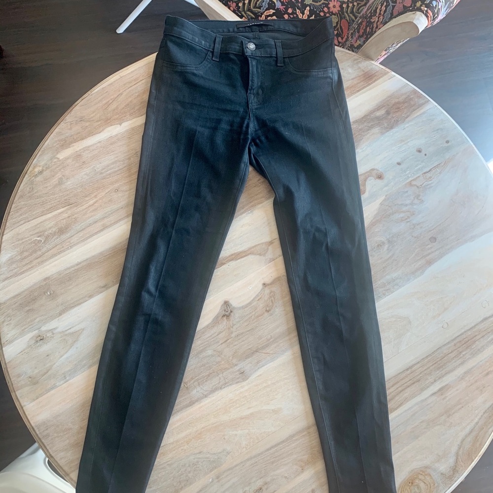 J Brand Black Super Skinny Jean
